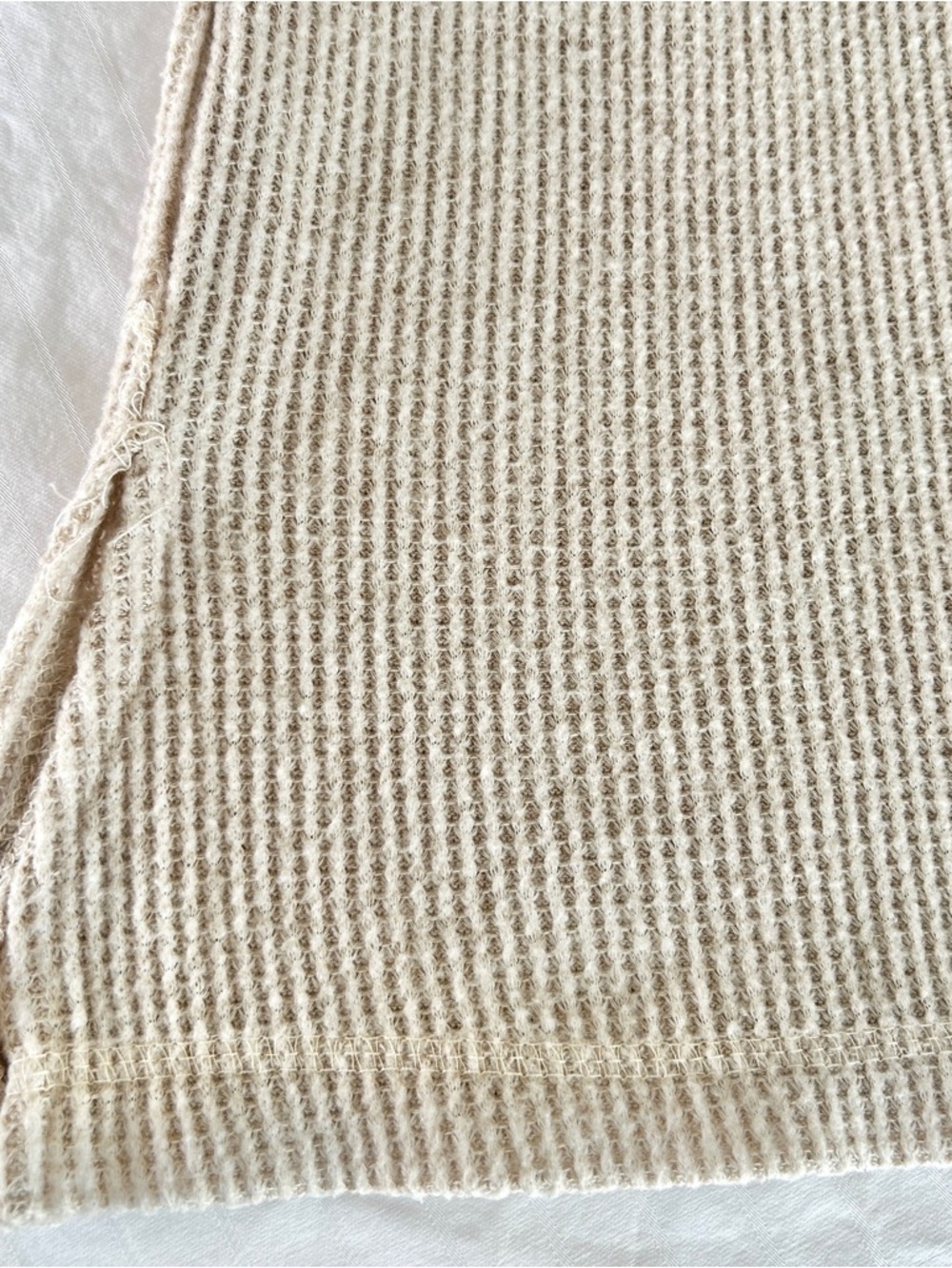 Better / Together Set Pants and Top Lounge Wear Cream Knit Women's size Large - Picture 7 of 14